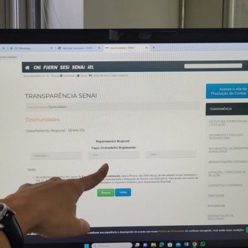De almoxarife a RH: SENAI-RN abre 2 mil vagas para cursos on-line gratuitos