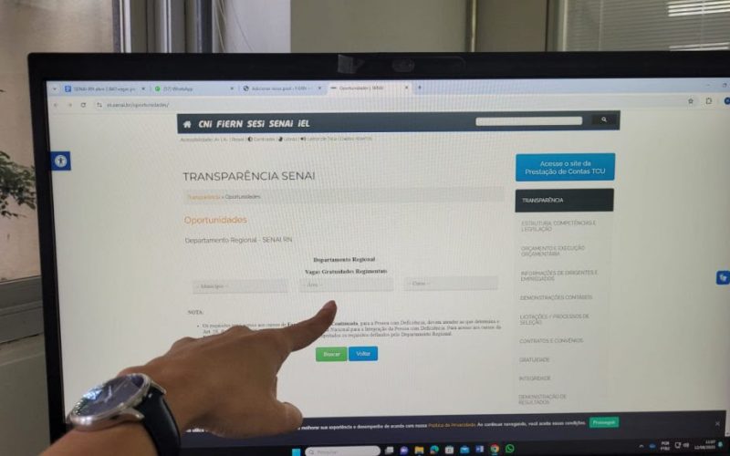 De almoxarife a RH: SENAI-RN abre 2 mil vagas para cursos on-line gratuitos