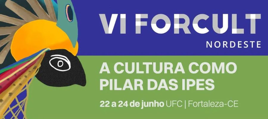 Inscrições para o VI FORCULT Nordeste estão abertas