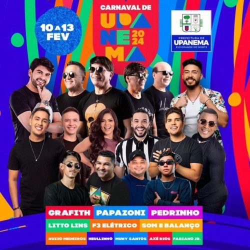 Upanema confirma carnaval de rua e diversas atrações na região oeste do RN