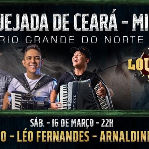 Vaquejada de Ceará Mirim acontece nesse sábado (16) com três atrações musicais e muito forró