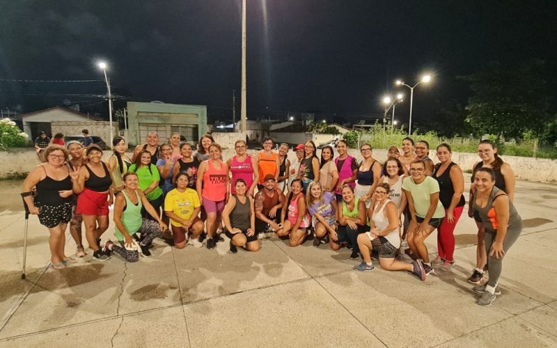 Projeto Vida Ativa leva bem-estar a moradoras do Parque das Orquídeas, em Parnamirim