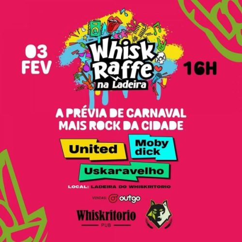 WhiskRaffe na ladeira: O bloco de carnaval com rock e cerveja artesanal de Natal