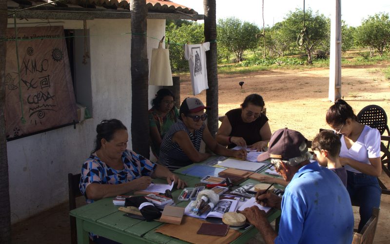 Xilo de Corda: Projeto capacita artesãs potiguares com uso da xilogravura